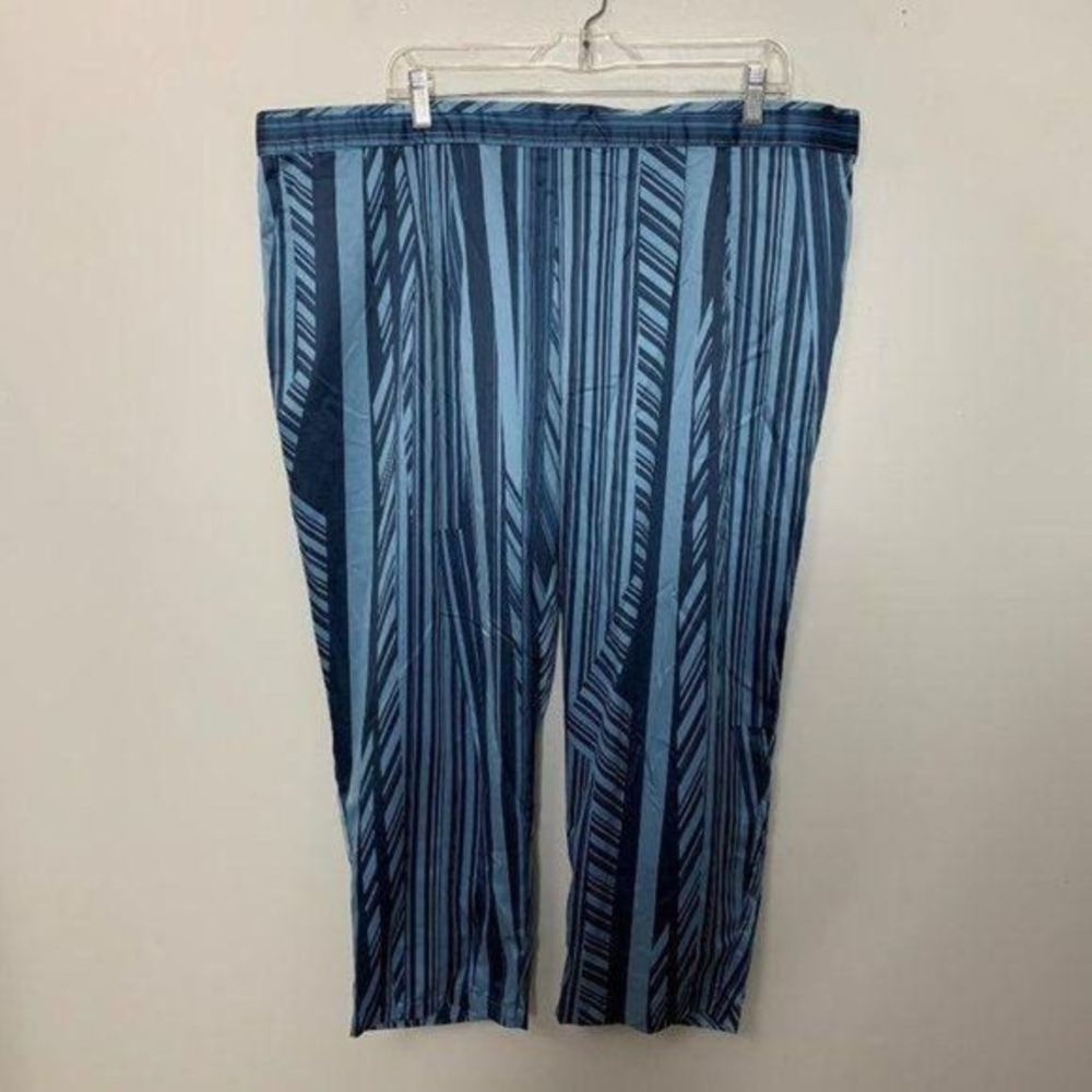 H by Halston Blue ankle Pants Petite‎